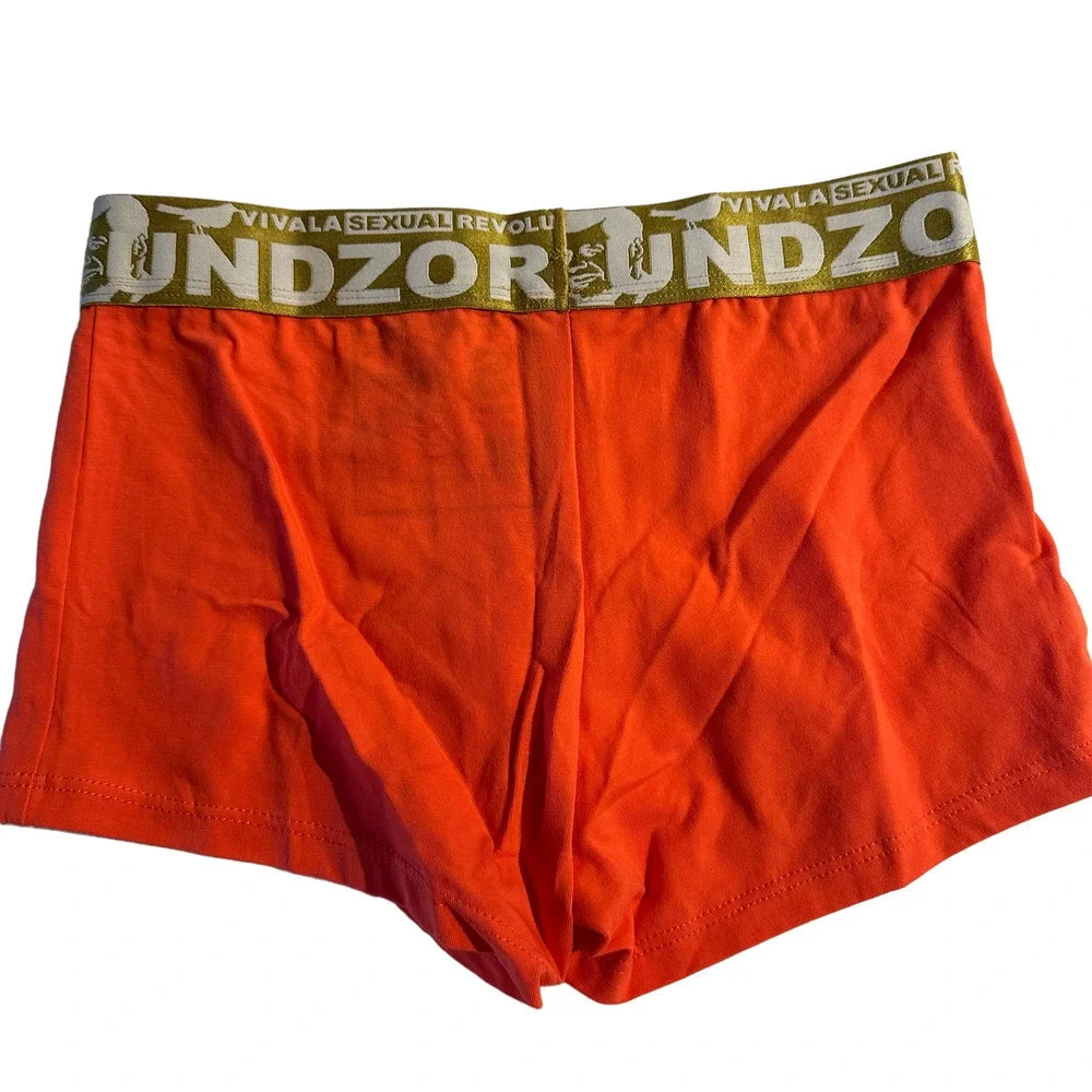 Nwt Undz JFK & Castro Orange Boxer Briefs Small